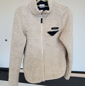 Columbia Sportwear Sherpa Fleece Zip Up Jacket